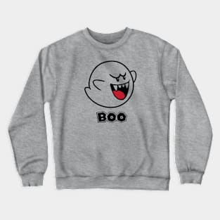 Boo! Spooky Halloween Ghost Crewneck Sweatshirt